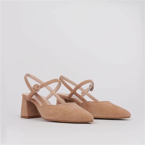 Zapatos Ante Nude Tac N C Modo Lorena Colecci N Lt
