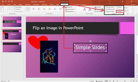 How To Flip An Image In Powerpoint In Easy Steps