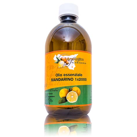 Aromatica Siciliana Olio Essenziale MANDARINO 0 5 Lt