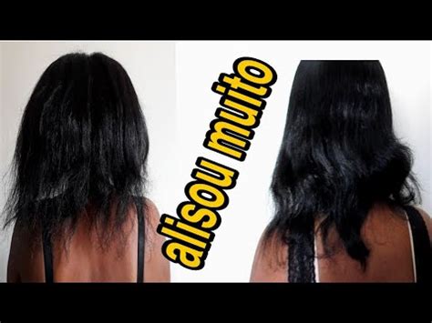 A Melhor T Cnica Para Alisar Cabelo Crespo Hen Youtube