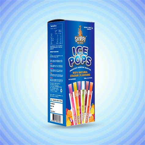 Buy Pack Of 12 All Flavor Natural Ice Popsicle Skippi Skippi Ice Pops