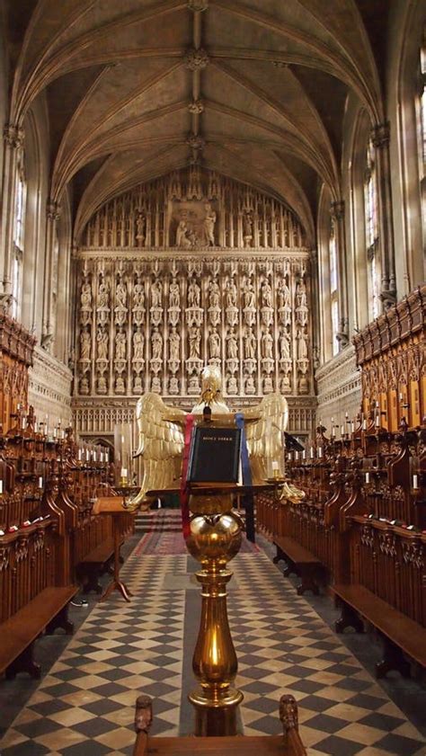 The Interior of the Magdalene College Chapel, Oxford, Great Britain ...