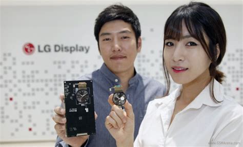 Lg Starts Mass Producing Rounded P Oled Displays For Its G Watch R