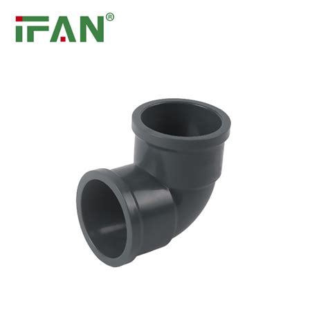 Ifan Hot Selling Upvc Pipe Fittings Pvc Pipe Fitting Degree Elbow