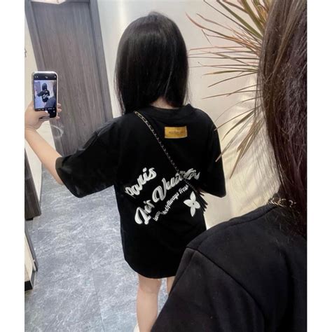 Áo Thun LV Nhiều Mẫu Hot Trend 2024 Unisex Nam Nữ 100 cotton Sản Phẩm Full Tem tag Túi Zip