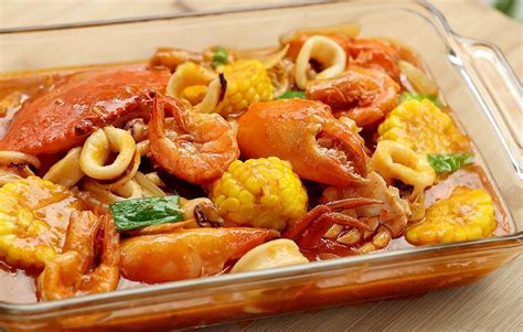 5 Resep Seafood Saus Padang Ala Restoran