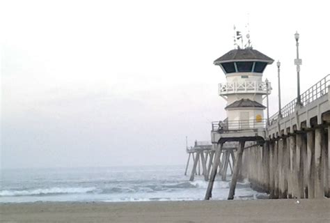 Huntington Beach Lifeguard Tower Zero On Top Of The Huntington Beach