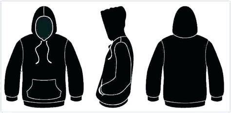 Hoodie Vector Template Free at Vectorified.com | Collection of Hoodie ...