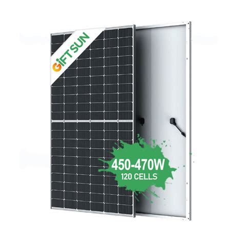 Half Cells W W W W W Pv Bifacial Photovoltaic Panels