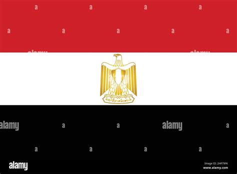 Egypt Flag Stock Vector Images Alamy