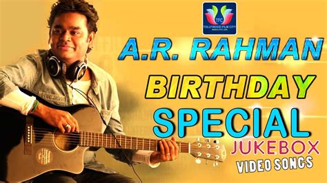 Ar Rahman Telugu Hit Video Songs Jukebox Best Songs Collection