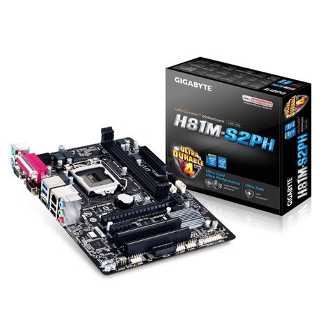 Gigabyte GA H81M S LGA 1150 Ultra Durable Motherboard