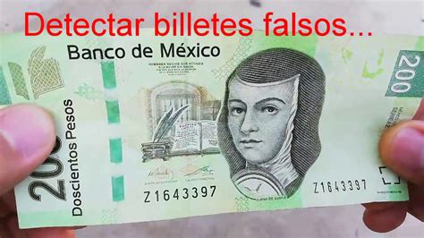 Como Detectar Billetes Falsos Youtube