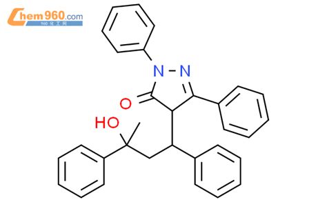 106238 04 4 3H Pyrazol 3 One 2 4 Dihydro 4 3 Hydroxy 1 3 Diphenylbutyl