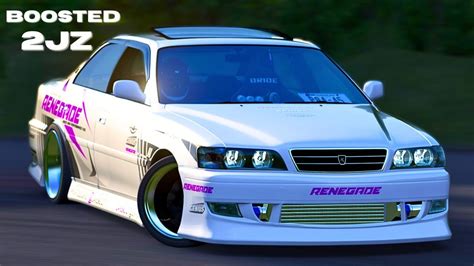 Cw Big Turbo 2jz Toyota Chaser Jzx100 Drift Build Assetto Corsa Thrustmaster T300rs Gt