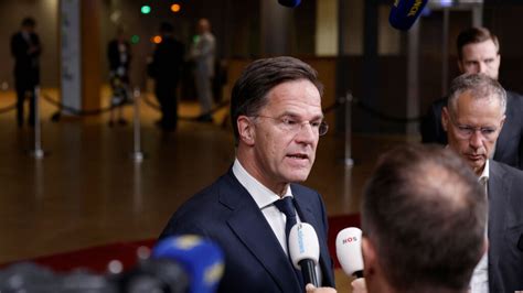 Dutch Pm Mark Rutte In Line To Become Next Nato Chief After Hungary