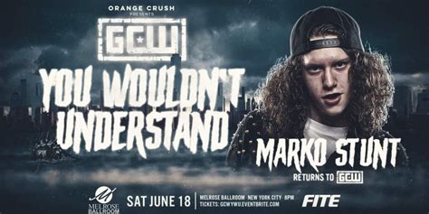 GCW Announces The Return Of Marko Stunt | Fightful News