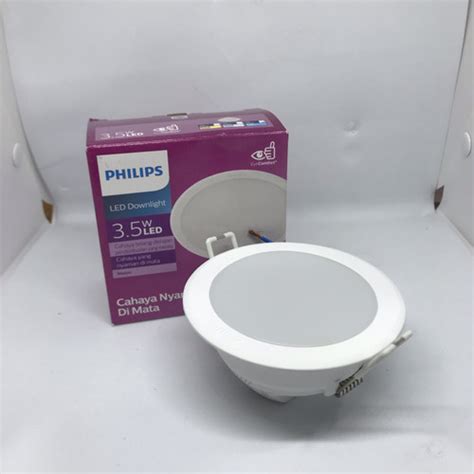 Jual LAMPU DOWNLIGHT LED PANEL PHILIPS 3 5 WATT 3 5W TIPE MESON Putih