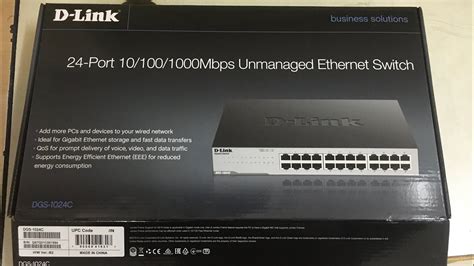 D Link DGS 1024C 24 Port 10 100 1000 Mbps Un Managed Switch YouTube