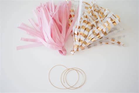 Tissue Tassel Garland Tutorial Twinkle Twinkle Little Party