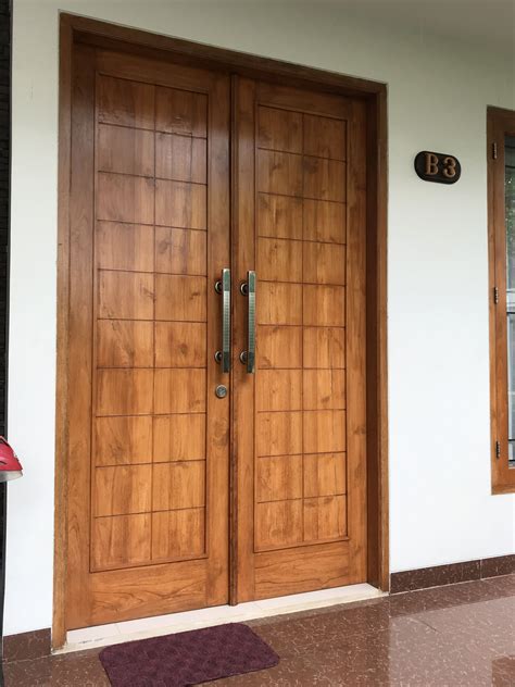 Teak Wood Doors Wooden Main Door Design House Main Door Design