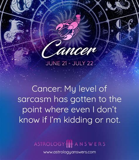 Pin By Astrology Answers Horoscopes On Cancer Facts Cancer