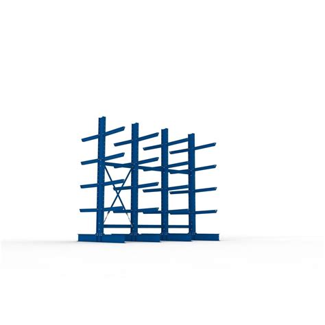 Scaffalatura Cantilever Per Carichi Pesanti Meta Su Doppio Lato