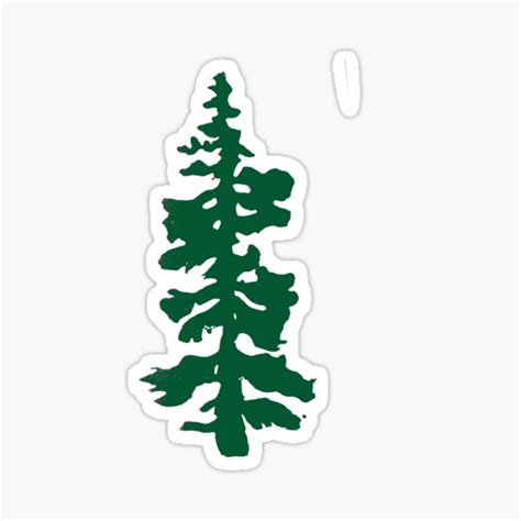 Oregon Tree Sticker For Sale By Rainyydaisy Redbubble