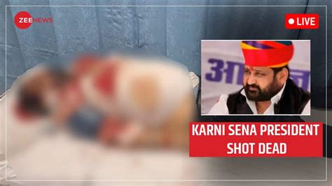 Jaipur Live Updates Rajput Karni Sena President Sukhdev Singh Gogamedi Shot Dead Lawrence