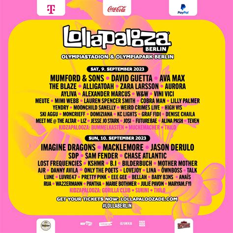 Lollapalooza 2025 Lineup Rumors Images References Rosa Elise