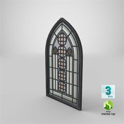 3d Stained Glass Window Turbosquid 1423116