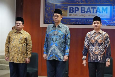 Wakil Kepala BP Batam Lantik Tiga Pejabat Struktural Tingkat II