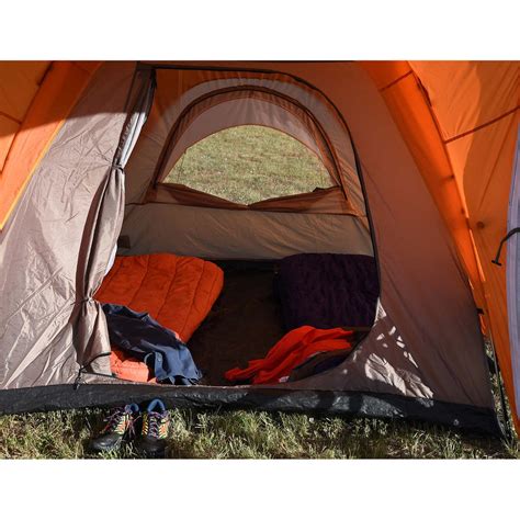 Apex Camp Dome Tent With Canopy And Walls