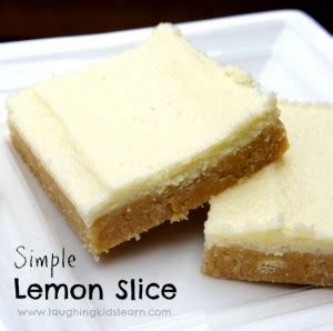 Simple lemon slice recipe - Laughing Kids Learn