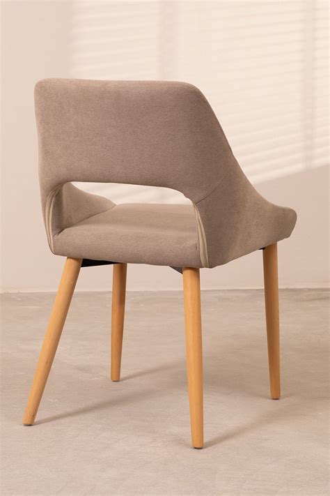 Luan Beech Wood Dining Chair SKLUM