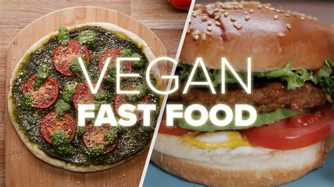 Homemade Vegan Fast Food Recipes - YouTube