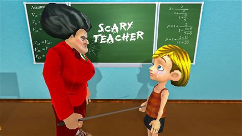 Scary Teacher 3d Creepy Games Evil Teacher Youtube