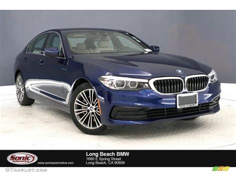 2019 Mediterranean Blue Metallic Bmw 5 Series 530i Sedan 134032985 Photo 33