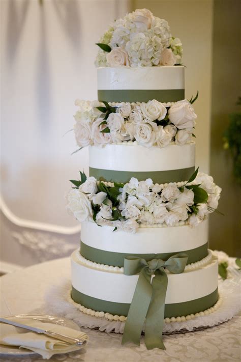 ribbon-decorated-wedding-cake - Elizabeth Anne Designs: The Wedding Blog