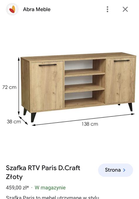 Abra Meble Komody Niska Cena Na Allegro Pl