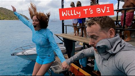 Jumping Off Of Willy Ts Pirate Ship Bar BVI YouTube