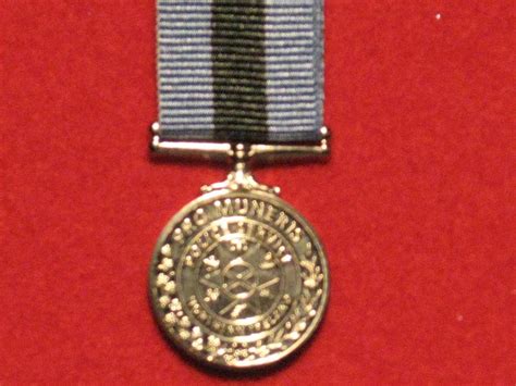 Miniature Police Service Northern Ireland Medal Hill Military Medals