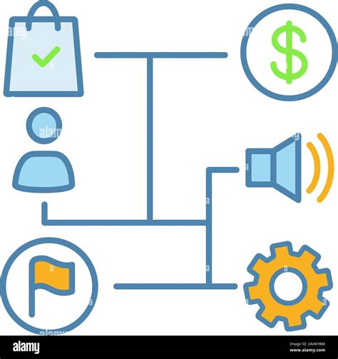 Business Plan Color Icon Business Strategy Tactic And Model