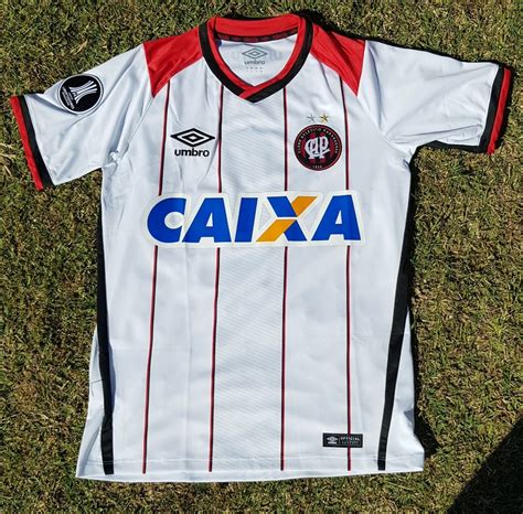 Athletico Paranaense Away Football Shirt Sponsored By Caixa