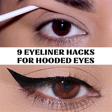 9 Eyeliner Hacks For Hooded Eyes ️ 9 Eyeliner Hacks For Hooded Eyes