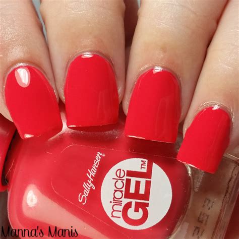 Sally Hansen Midnight Mod Red Gy Swatches Review Manna S Manis