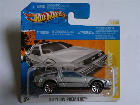 Dmc Delorean Back To The Future Time Machine Hot Wheels Dmc Delorean Hot