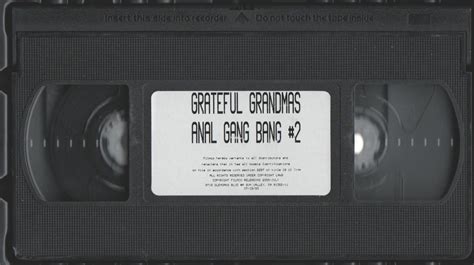 Grateful Granmas Anal Gang Bang 2 {adult Vhs} Filmco Rick Masters Dave