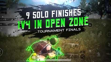 Solo Finishes In Tournament V In Open Zone Underrated Igl