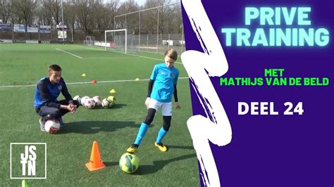 Prive Voetbal Training Actie Na De Actie Youtube